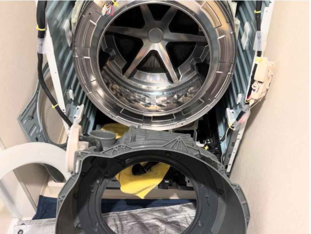 ドラム式洗濯機クリーニングの画像